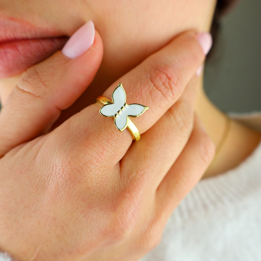 Simple Butterfly – Fidgetring
