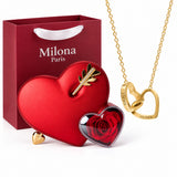 Milona – Personligt halsband med rosbox