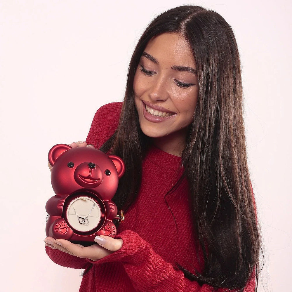 Milona Rosbjörn – Personligt halsband med rosbox – bild 3